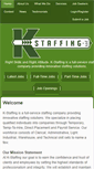 Mobile Screenshot of kstaffing.net